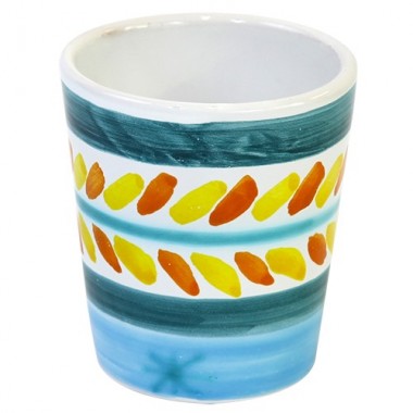 Handmade ceramic Glass Segesta de simone pottery Handmade ceramic Glass Segesta de simone pottery